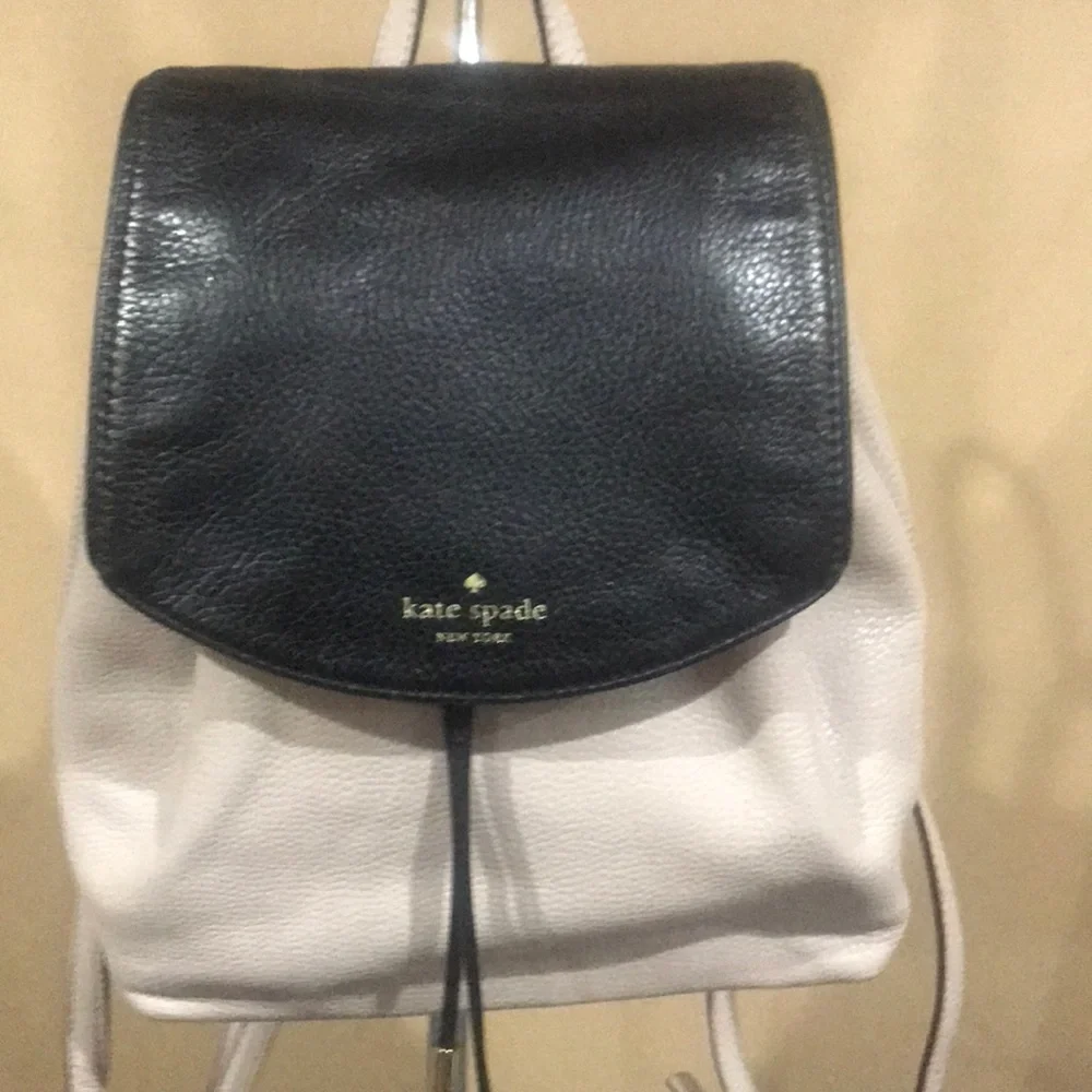 Kate Spade Med All Leather Backpack